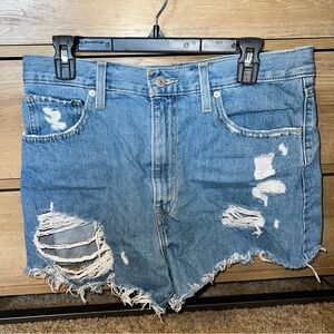 Levi's High Waisted Mom Shorts